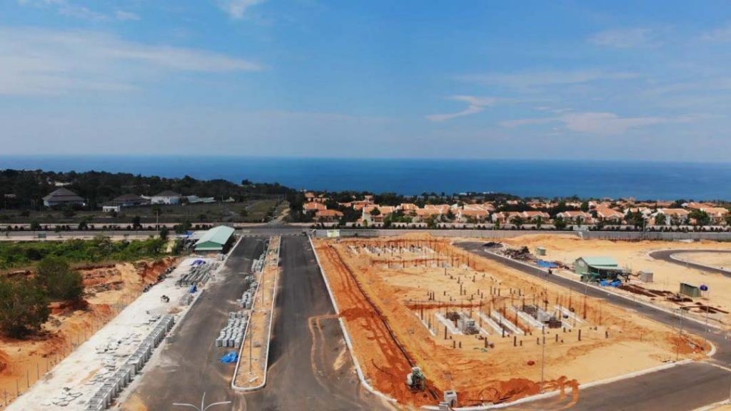 Cận cảnh tuyến đường 52 mét trong dự án Mũi Né Summerland