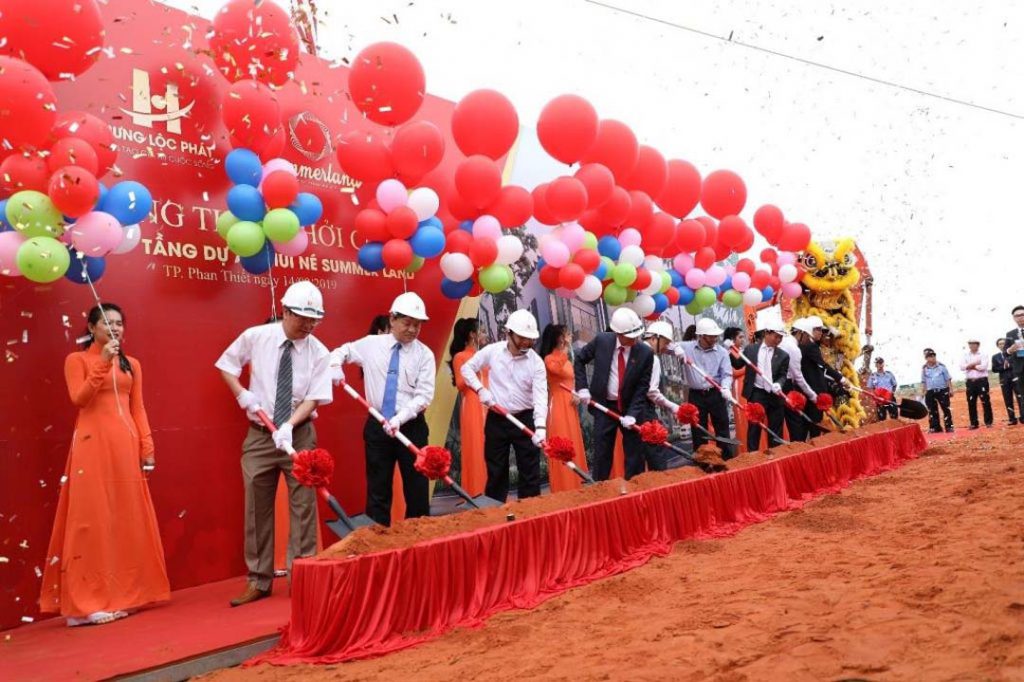 Lễ Động Thổ - Khởi Công Khu Thấp Tầng Dự Án Mũi Né Summerland