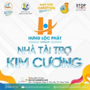 HƯNG LỘC PHÁT GROUP - NHÀ TÀI TRỢ KIM CƯƠNG GIẢI “PHAN THIẾT MARATHON - HÀNH TRÌNH XANH” 2023